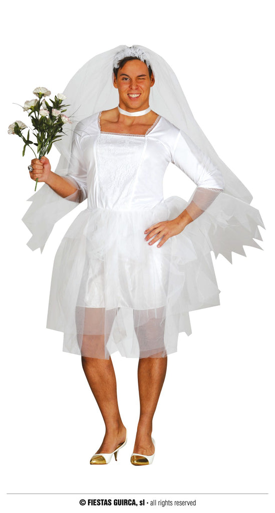 Male Bride Costume, Wedding Dress