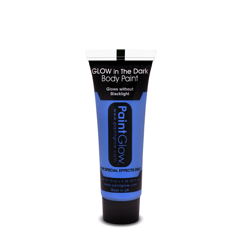 Glow In The Dark Blue Face Paint and Body Paint 10ml