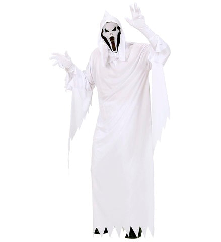 "GHOST" (robe, hooded mask) ADULT