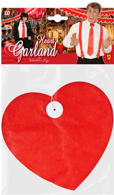 HEART GARLAND" 3 m - flame retardant