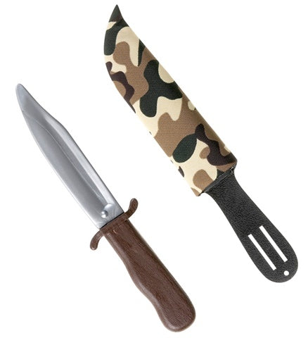 "DAGGER WITH CAMOUFLAGE SCABBARD" - 28 cm