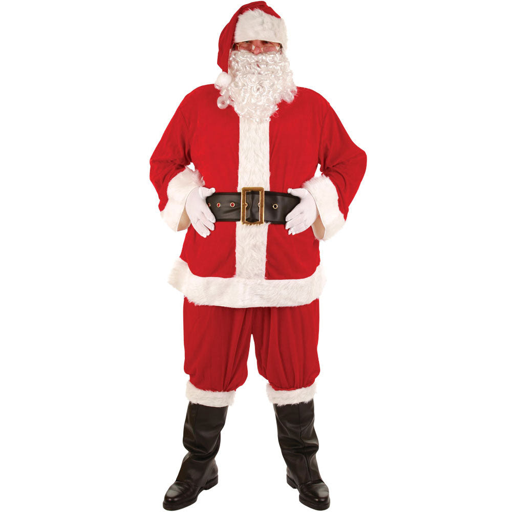 Super Deluxe 8pc Santa Suit