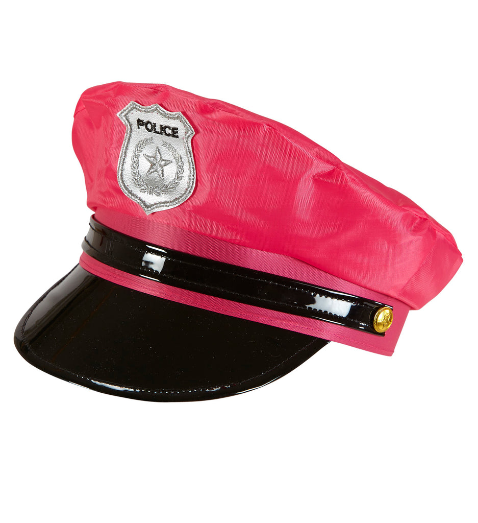 Pink Police Hat
