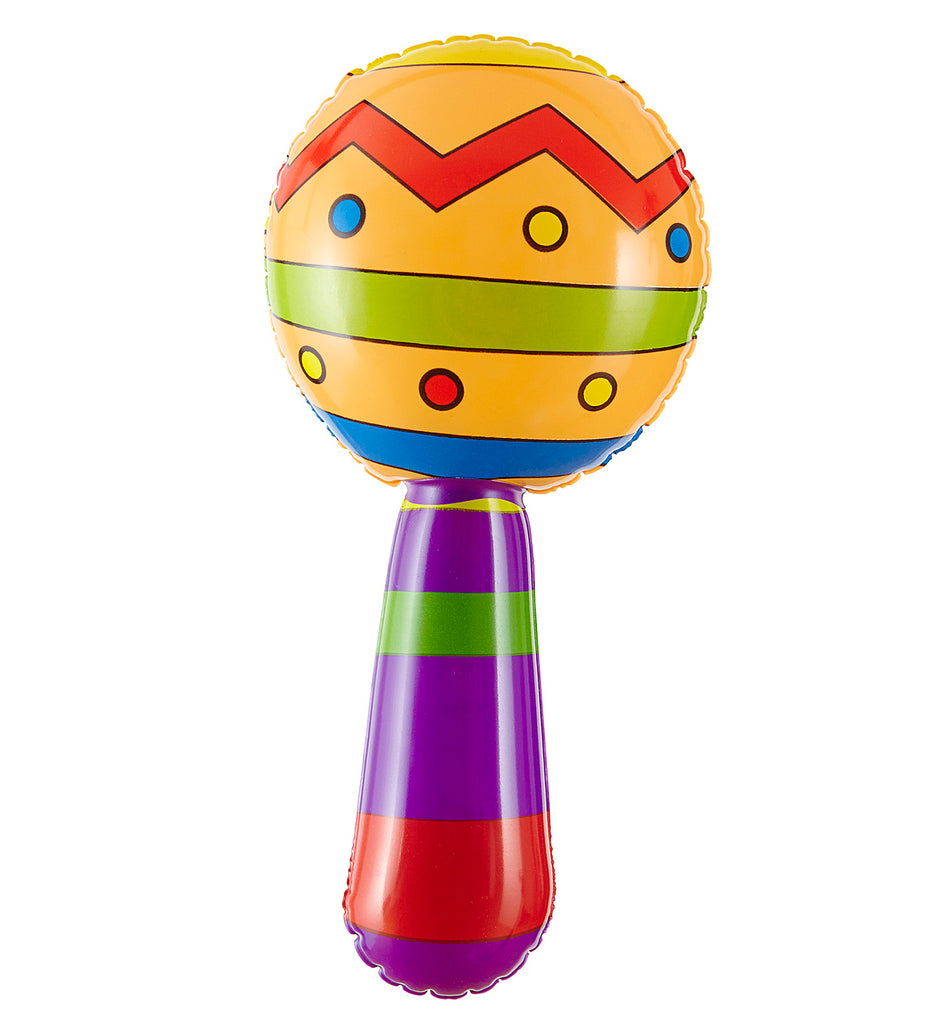 Inflatable Maracas with Bell Inside