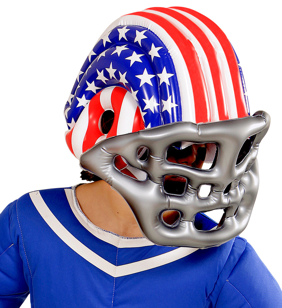 * SALE * Inflatable Stars and Stripes American Football Helmet, Child size