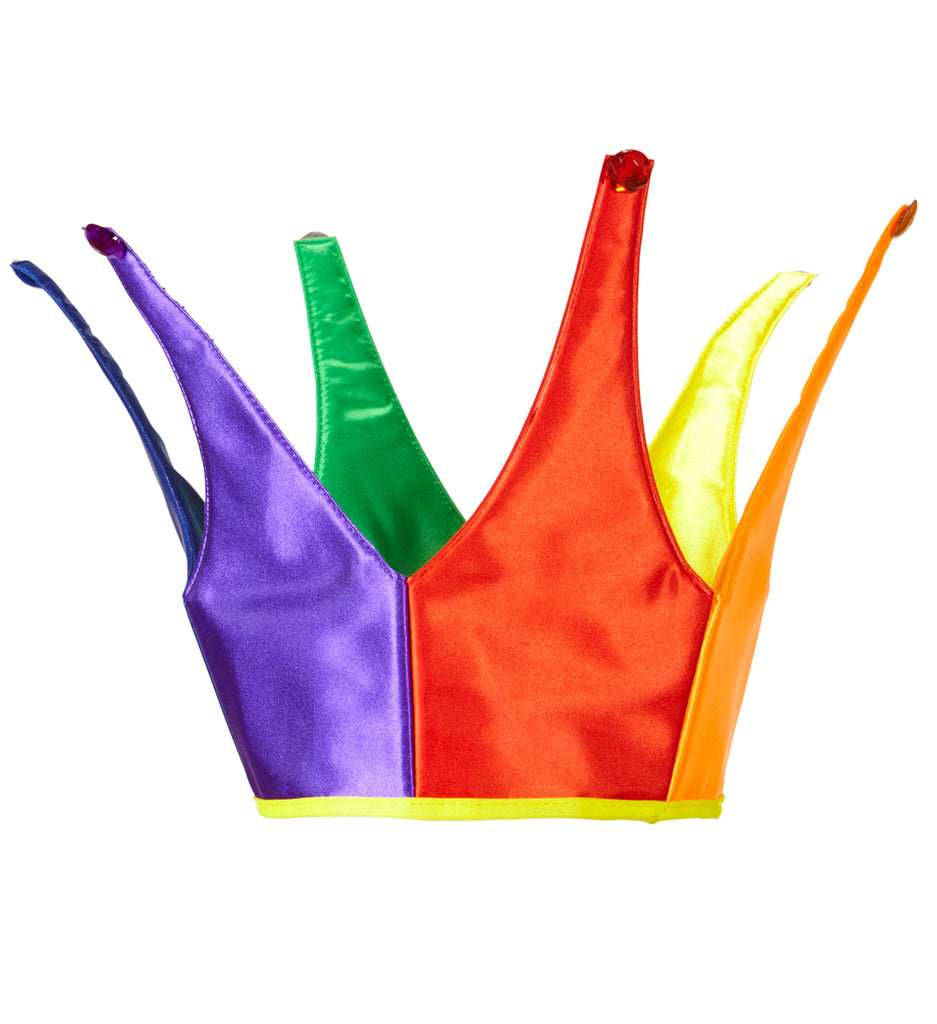 Rainbow Pride Crown Hat