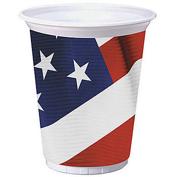 American Plastic Cups, 8 x 16 fl oz USA