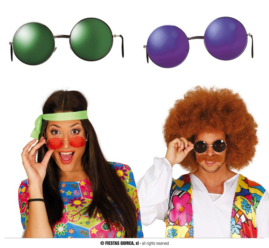 ASSORTED LARGE HIPPY GLASSES