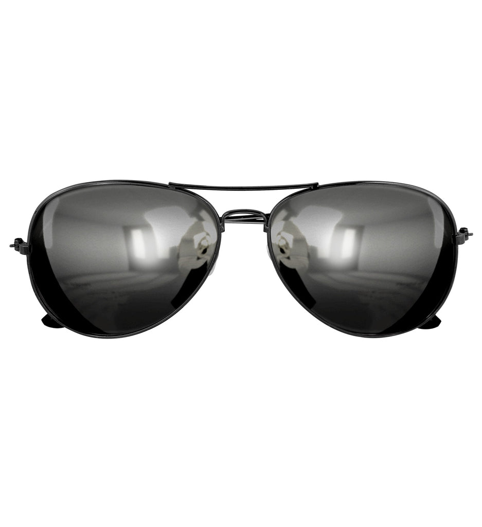 "POLICE GLASSES" with mirror lenses