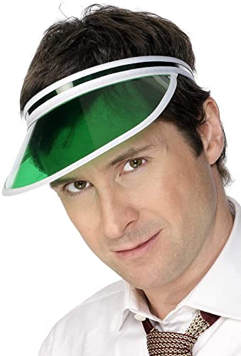 Green Visor Poker Hat