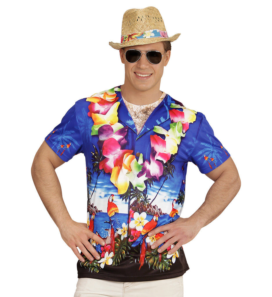 Hawaiian T Shirt, Men