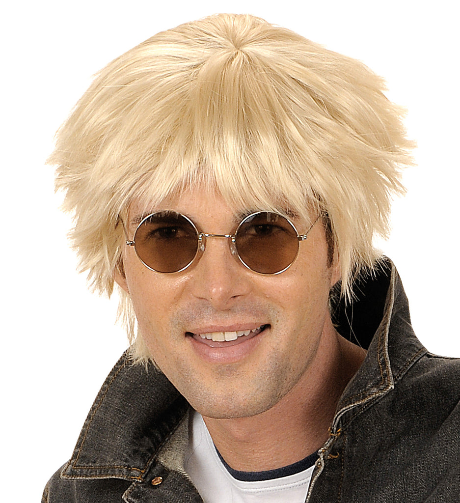 Blonde Boris Style Man's Beat Wig,