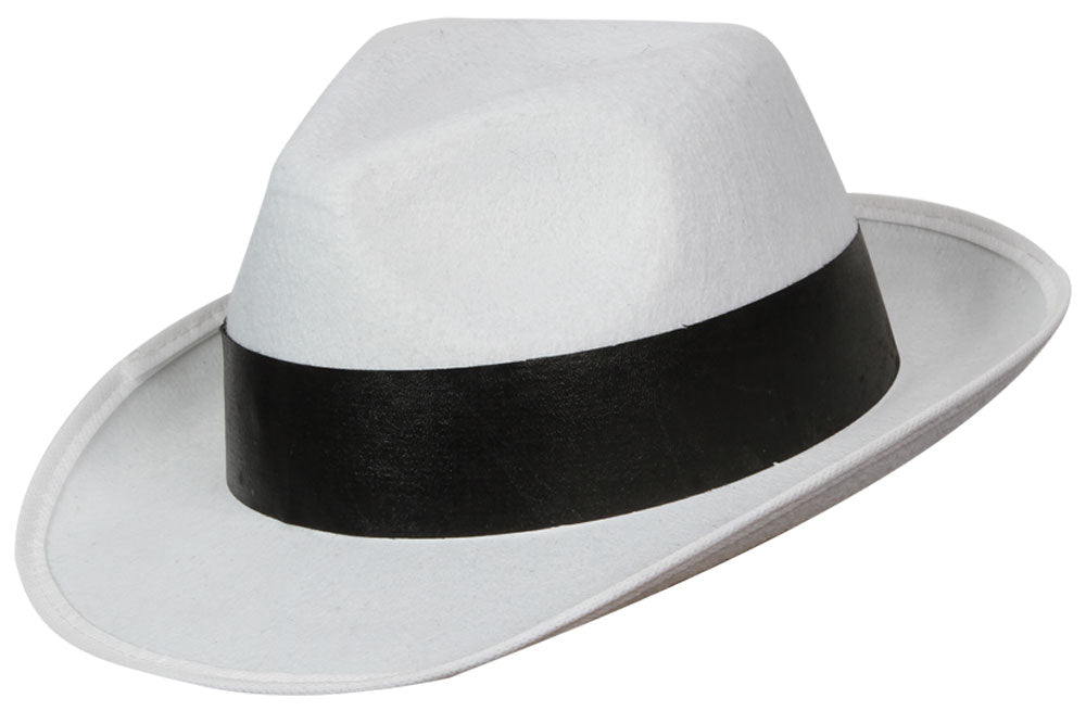 Gangster Hat, White