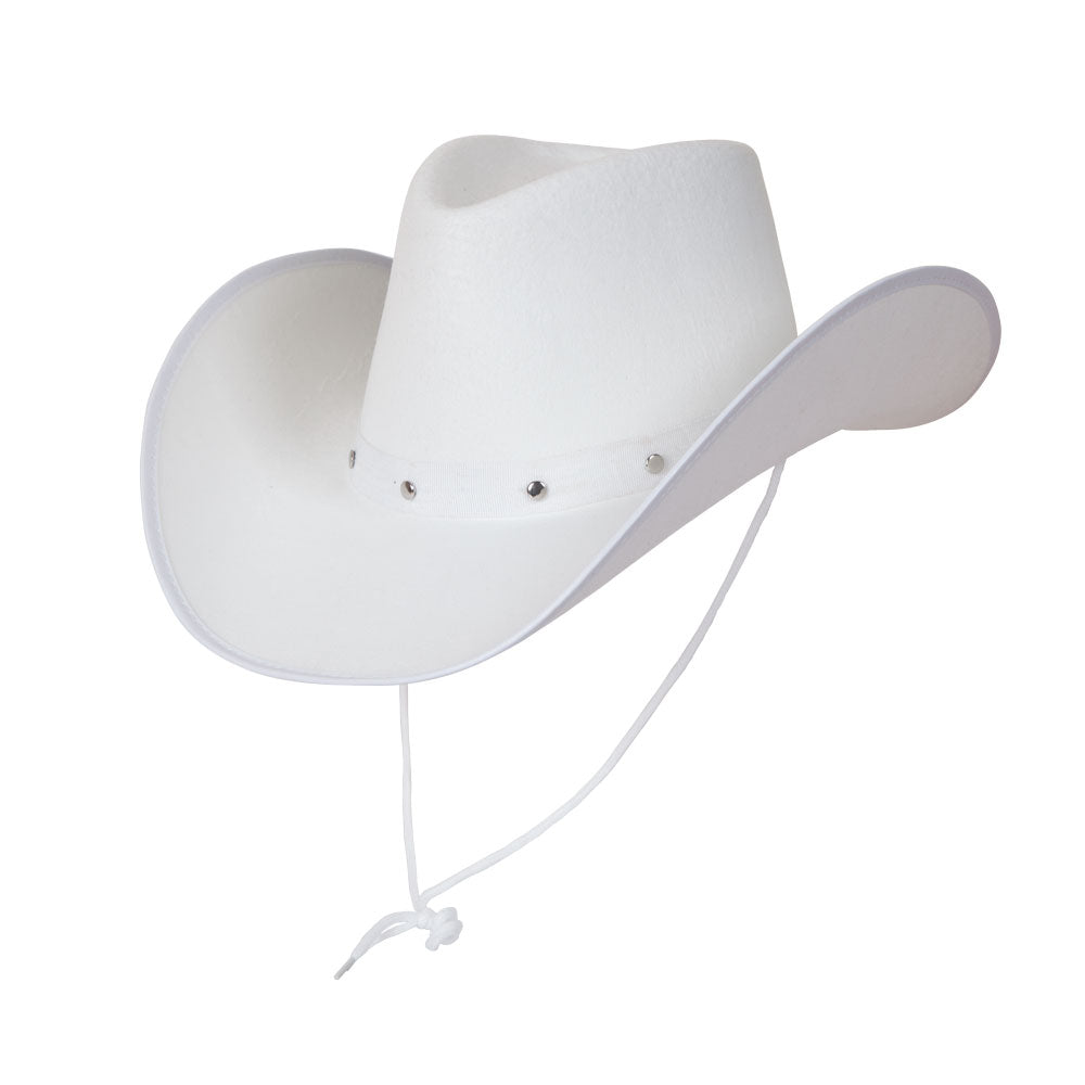 Texas Cowboy Hat, White