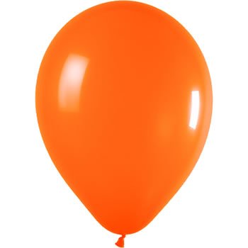 Orange 6CT Latex Balloons