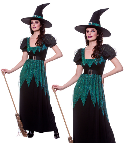 Emerald Witch Ladies Costume