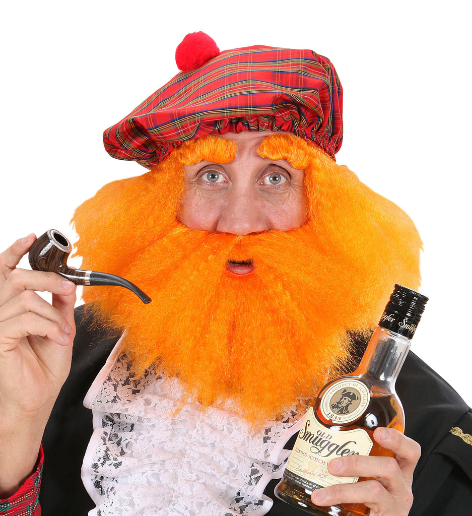 Scotsman Hat, Wig and Beard Set