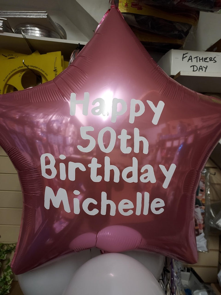 Large 36" Printed Foil Balloon