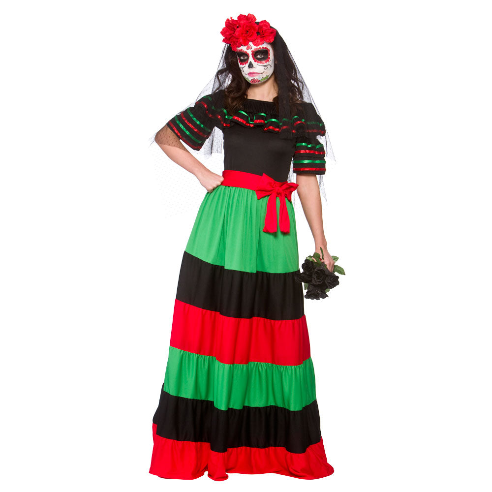 *SALE* Woman's Mexican Day Of the Dead Senorita, Halloween