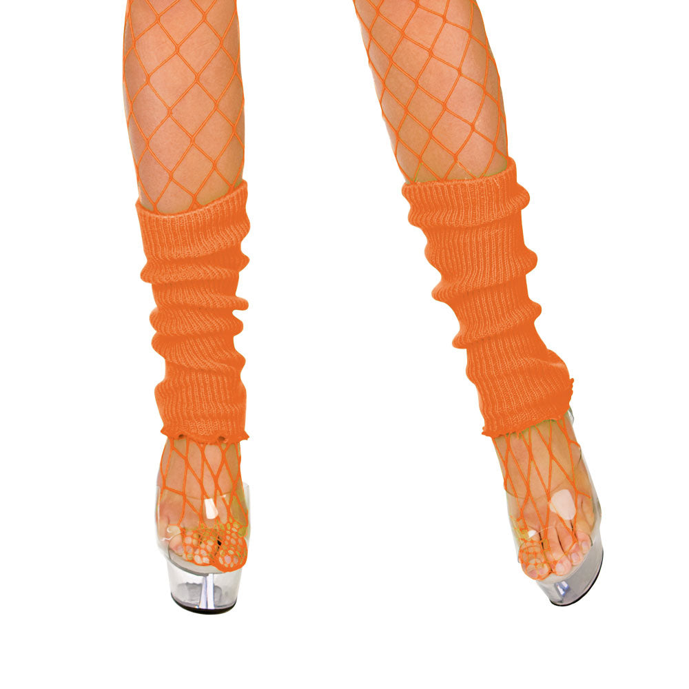 Orange Leg Warmers